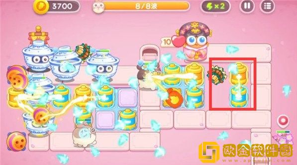 保卫萝卜4秋妃传2关攻略