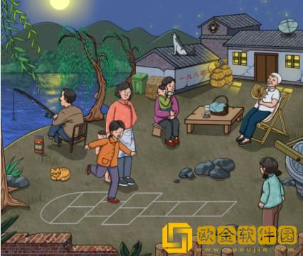 文字玩出花怀旧跳房子怎么过关