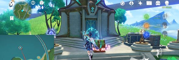 原神中继站宝箱六位置在哪里