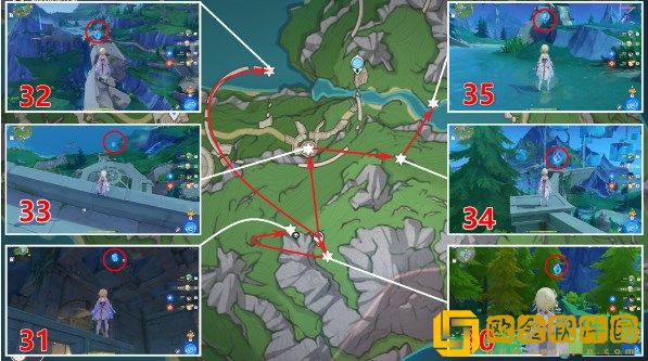 原神科学院区水神瞳位置在哪里