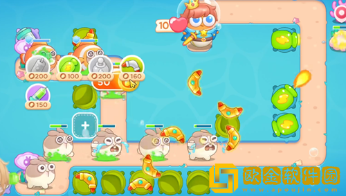 保卫萝卜4海的闺女6关攻略