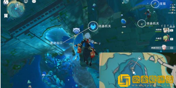 原神枫丹湖7个悠悠海獭怎么通关