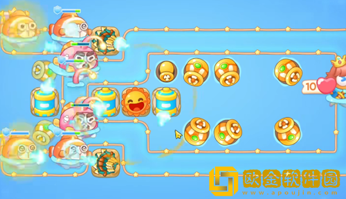 保卫萝卜4海的闺女1关攻略