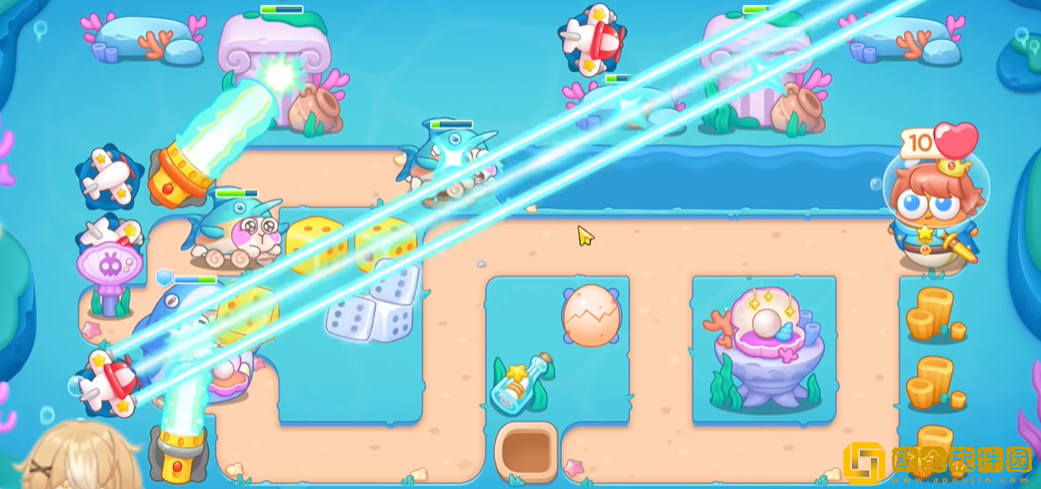 保卫萝卜4海的闺女24关攻略