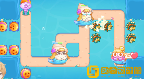 保卫萝卜4海的闺女8关攻略