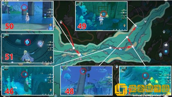 原神科学院区水神瞳位置在哪里