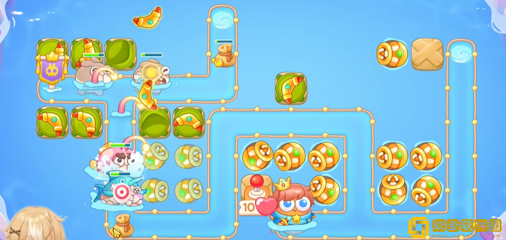 保卫萝卜4海的闺女27关攻略