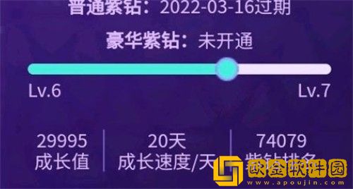 QQ飞车紫钻等级对应成长值介绍-QQ飞车紫钻等级对应成长值一览
