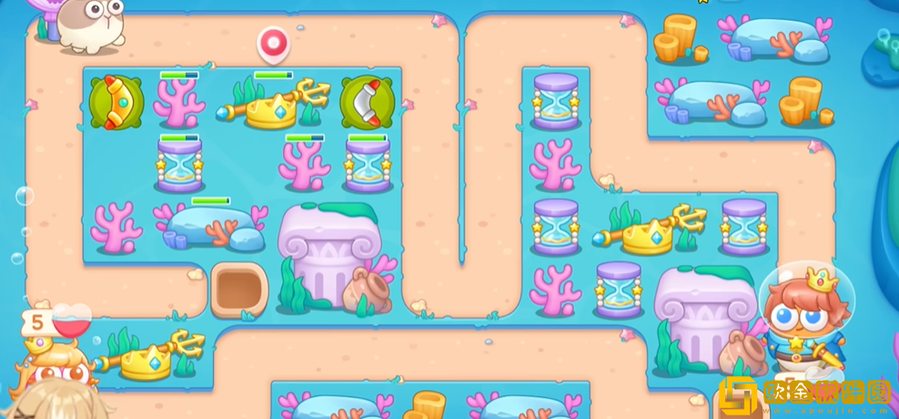 保卫萝卜4海的闺女22关攻略