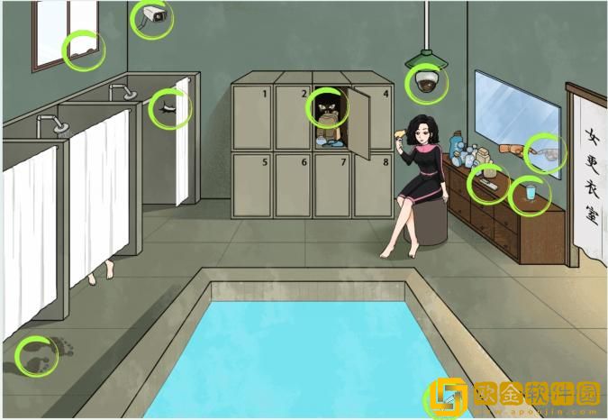 抖音小游戏文字来找茬浴室找危险怎么过