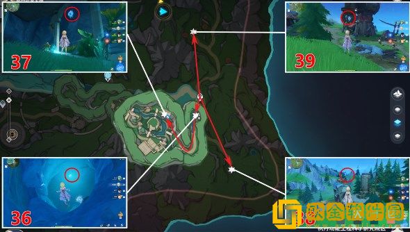 原神科学院区水神瞳位置在哪里