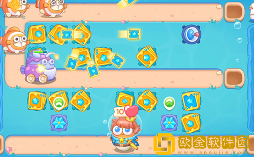 保卫萝卜4海的闺女15关攻略