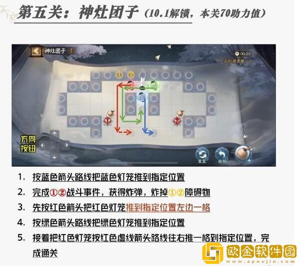 阴阳师神灶团子怎么过-阴阳师福灯携行神灶团子路线