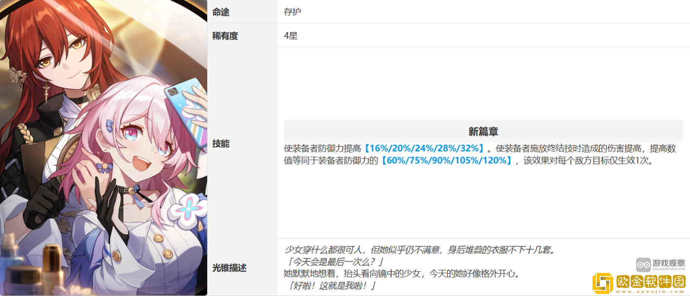 崩坏星穹铁道符玄光锥优先级推荐