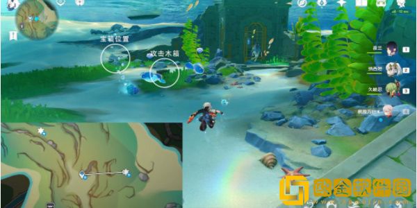 原神枫丹湖7个悠悠海獭怎么通关