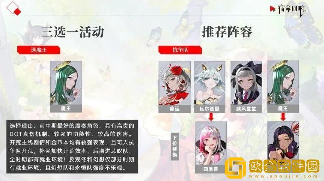 宿命回响弦上的叹息三选一奏者选择建议