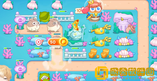 保卫萝卜4海的闺女6关攻略