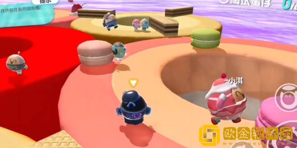 蛋仔派对找圆圈怎么过
