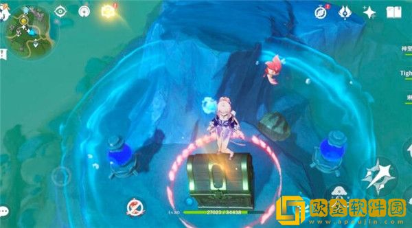 原神枫丹热水池宝箱怎么开