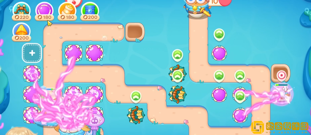 保卫萝卜4海的闺女23关攻略