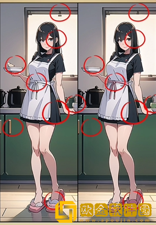 抖音小游戏全民剧本大师厨房找茬怎么过