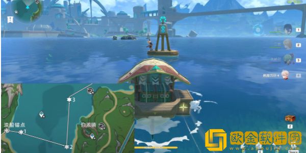 原神枫丹七个海面浮标怎么解谜