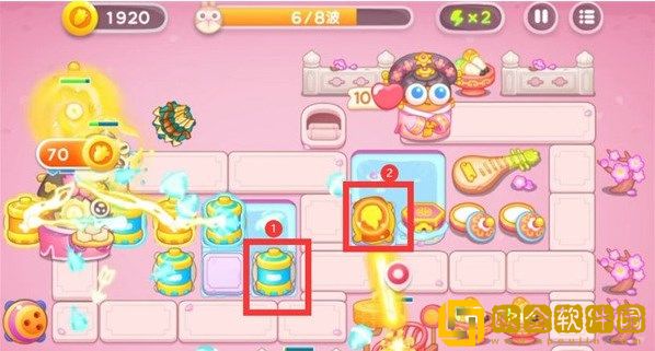 保卫萝卜4秋妃传2关攻略