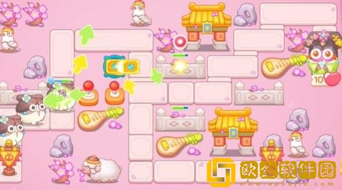 保卫萝卜4秋妃传47关攻略