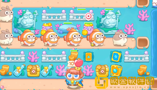 保卫萝卜4海的闺女15关攻略