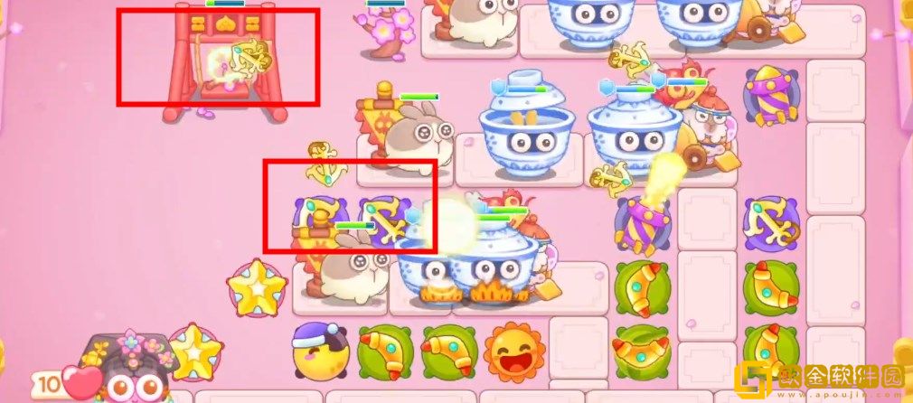 保卫萝卜4秋妃传106关攻略