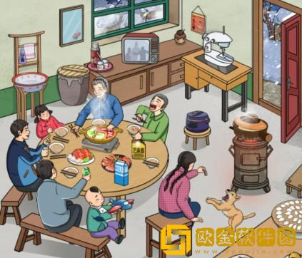 文字玩出花怀旧吃火锅怎么过关