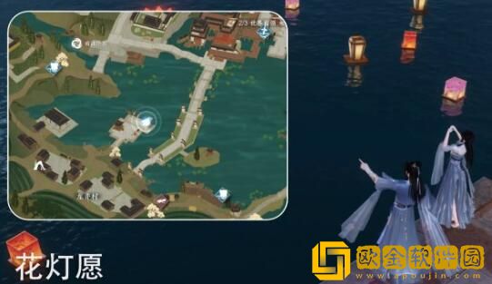 逆水寒手游杭州情缘打卡坐标有哪些