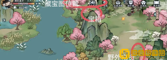 方寸对决燕子坞宝箱在哪 方寸对决燕子坞宝箱在哪