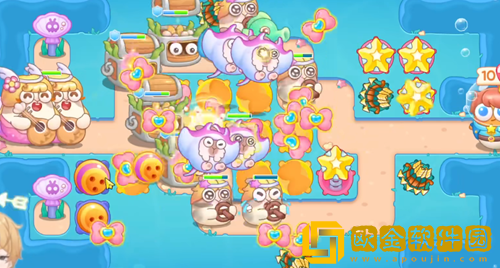 保卫萝卜4海的闺女11关攻略