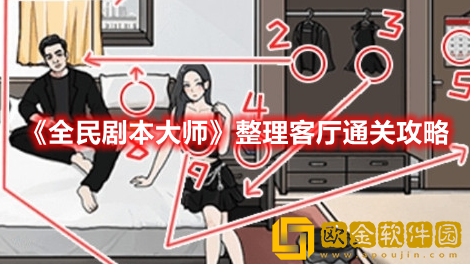 抖音小游戏全民剧本大师整理客厅怎么过-全民剧本大师整理客厅通关攻略