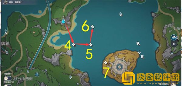 原神4.2仙灵位置在哪里