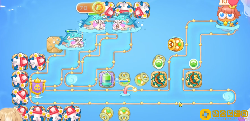 保卫萝卜4海的闺女26关攻略