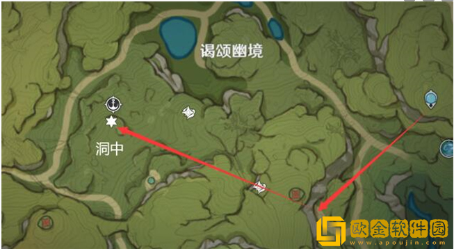 原神尘歌壶栖凭于清森深处图纸在哪