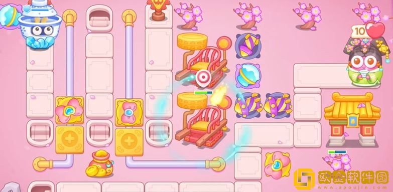 保卫萝卜4秋妃传117关攻略