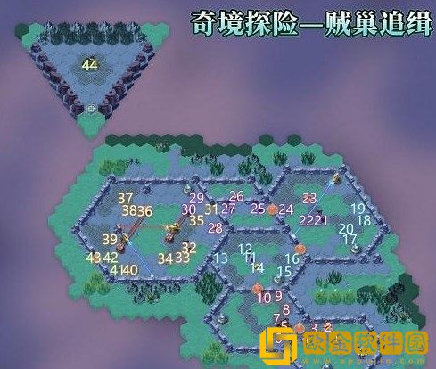 剑与远征贼巢追缉路线