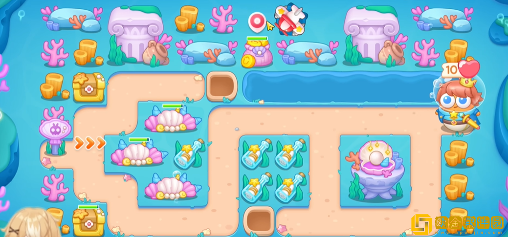 保卫萝卜4海的闺女24关攻略