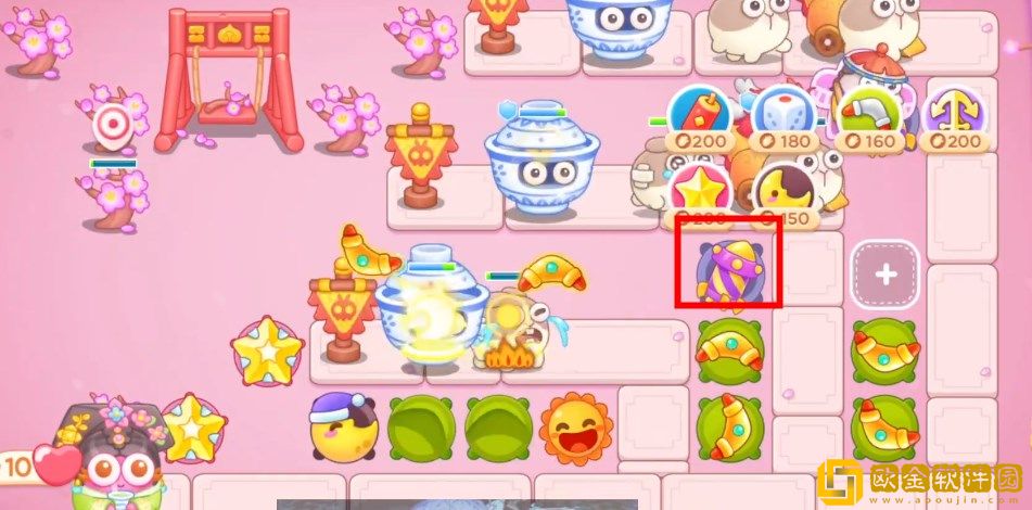 保卫萝卜4秋妃传106关攻略