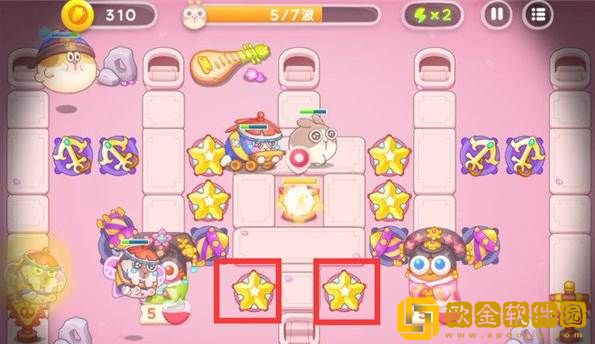 保卫萝卜4秋妃传5关攻略