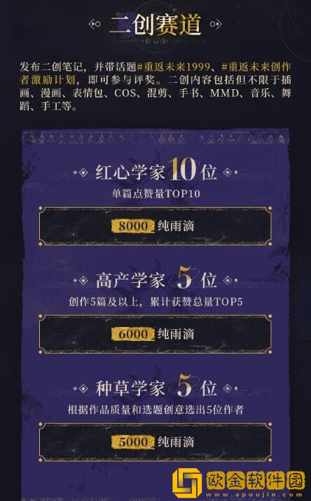 重返未来19991.3版本小红书创作者激励计划在哪