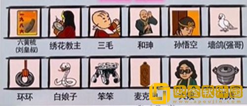 爆笑汉字找出12个影视形象怎么过