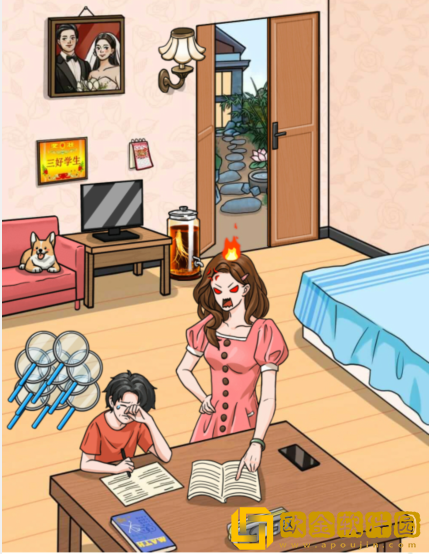 文字玩出花血压飙升找出妈妈生气的原因怎么过关
