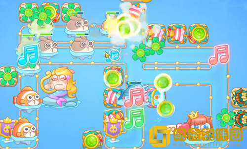 保卫萝卜4海的闺女9关攻略