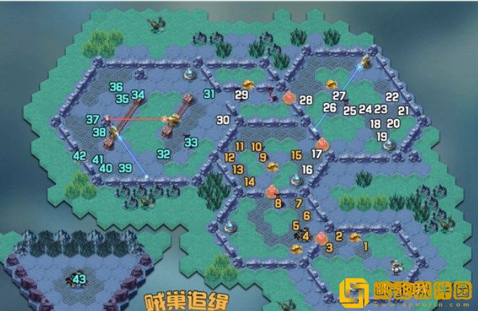 剑与远征贼巢追缉路线-剑与远征贼巢追缉怎么过