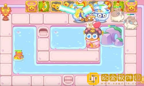 保卫萝卜4秋妃传53关攻略