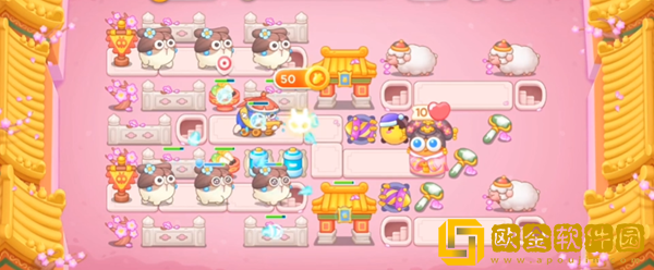 保卫萝卜4秋妃传43关攻略